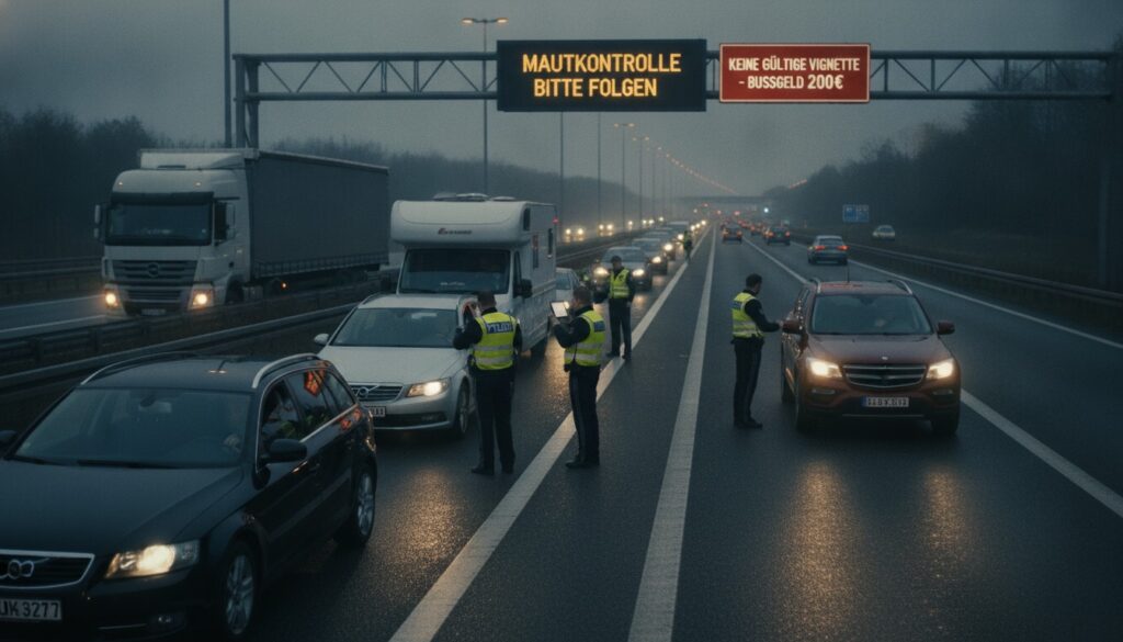 Strafen und Bußgelder bei Mautverstößen: Was droht ohne gültige Vignette oder Mautticket?